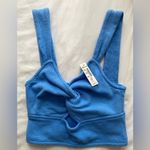 Madewell  NWT Blue Crop Top size XXS Photo 4