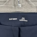 Old Navy  Pixie Pants Cropped Career Casual‎ Trousers Blue Secret Slim Pocket Photo 4