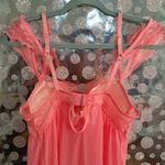 Coral Under Wire Bra Sheer Top Pink Size undefined Photo 3