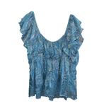 Impressions BOUTIQUE WHIMSICAL DAYS SHIMMER BABYDOLL TOP WOMENS PLUS SIZE 3X Photo 6