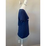 NFL Fanatics NE Patriots VNeck Short Sleeve TShirt Blue Size Small Photo 1