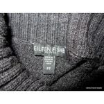 Eileen Fisher  Womens Petites PP Gray Tunic Turtleneck Sweater 100% Merino Wool Photo 1