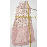 Drew Anthropologie  Naomi Tiered Maxi‎ Dress Floral Boho Chiffon Size Small Photo 5