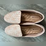 Birdies  Starling woven "leather" loafer flats pink white weave intrecciato 9 Photo 5