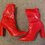 SheIn Red Ankle Boots Photo 0