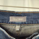 DL1961 Patti Straight High Rise Vintage Ankle Jeans in Dark Blue Size 28 Photo 4