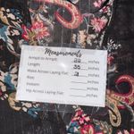 ZARA  Floral Paisley Print Long Sleeve V Neck‎ Mini Dress Photo 6