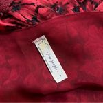 Free People Burgundy Floral Lace Applique Maxi Dress Size 4 Whimsigoth Romantic Photo 10