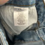 American Bazi Jeans Mom High Rise Light Blue Distressed Casual Trendy Photo 10