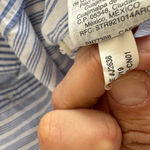 J.Crew  Relaxed boy shirt in mixed stripe Beauchamps linen size 16. Photo 6