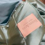 Reem Acra silk taffeta gown green Size 6 Photo 5