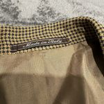 Lubiam Blazer Sports Coat Jacket Men's 50R‎ Wool/Silk Plaid Made In Italy Brown Size M Photo 2