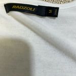 Colorful Patchwork Dress with Crochet Lace Sleeves White Size M Photo 8