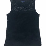 Gap  Black Sleeveless Rhinestone Sleeveless Top Size XS Photo 0