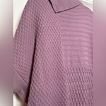 Talbots Dusty Rose Pink Knit Poncho Style Women’s Button Up Sweater Cardigan M Photo 7