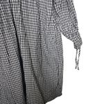 Kowtow Juno Dress Black and White Gingham Check Oversized shirt dress XS Photo 4