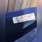 Free People Time to Shine Navy Blue Sequin Slip Dress Photo 12