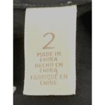 Chico's  Black Polka Dot Cardigan Lightweight Open Front Blouse Roll Tab Sleeves Photo 5