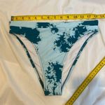 Blooming Jelly 134  Swim Bikini Bottoms Blue Tie Dye Tropical Vacation Medium Photo 0