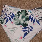 Cupshe  Floral High Rise Bikini Bottom SIZE XL Photo 1