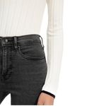 Everlane  Black Authentic Stretch High Rise Skinny Ankle‎ Jeans Size 23 Photo 3