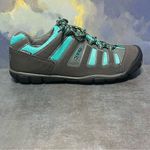 Keen Waterproof Hiking Shoes Women's Gray/Aqua Size 7.5 Photo 9