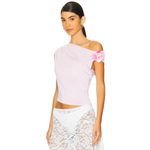 Jaded London Dare To Drape Top in Pink Flower 12 New Womens Blouse Photo 1