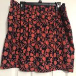 J. Jill Fit new blue floral skort‎ mini skirt women’s size large petite NWT Red Photo 8