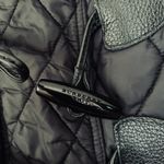 Burberry  Brit Coat Jacket Quilted Hooded Black Size XS Photo 7
