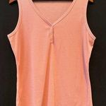 Merokeety Women’s V Neck Pink Tank Top XL Photo 0