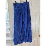 Urban Outfitters  Vibrant Blue Baggy Corduroy Wide Leg Cargo Pants Photo 1