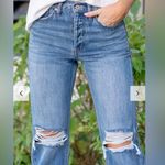 KanCan USA BLUE DIXON ULTRA HIGH RISE 90'S BOYFRIEND JEANS Size 28 Photo 6