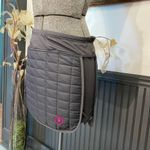 NWT Little Donkey Andy Gray Puffer Quilted Skirt Photo 3