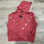 Monrow Red Star Sleeve Hoodie NWT Size M Size M Photo 0