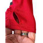 Colosseum Athletics Utah Utes Colosseum Hooded Pull Over Activewear Top Womens L Red Pocketed Sports Photo 6