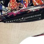 Peruvian Connection  Imari Faux Wrap Dress‎ Jersey Abstract Print Size XL Photo 13
