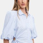 Bardot New blue stripe dress. Size 12. Retails $139 Photo 1