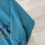 Blast Vintage Yoke Pattern Crewneck Sweatshirt Blue Photo 9