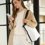 Walter Baker NWT Canvas Tote Weekender Carly Bag Photo 3