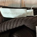 Jonathan Simkhai Leah Ribbed Cable Knit Wool Blend Sweater Chocolate Size XS Photo 8