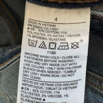 Old Navy Women's  higher high rise Flare Jeans Size 4 Blue Denim medium wash Photo 7