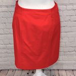 White House | Black Market Premium Bi Stretch Pencil Skirt Red-0 Photo 2