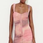 ZARA  SHORT PRINTED TULLE DRESS Photo 0