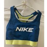 Nike  Logo Dri-FIT Racerback Mid-Impact Medium Support XS Sports Bra CJ0796 Photo 0