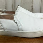 Kate Spade Women's Lillie White Ruffle Slip-On Sneakers Size 6.5 Casual Flats Photo 0
