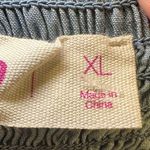 SO NWT  Chambray Cold Shoulder Smocked Dress size XL Photo 1