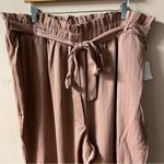 Charlotte Russe + Pink Striped Cuffed Hem Trousers NWT Size 3X Photo 10