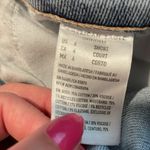 American Eagle  Outfitters Blue Mom Straight Jeans Distressed Style Photo 6