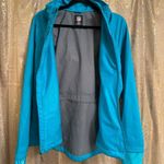 NFL  Miami Dolphins Teal Soft Shell Light Hooded Zip Jacket Large NWT Photo 2