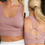 Free People  Lightning Synergy Sports Bra Coca Pink‎ Photo 1